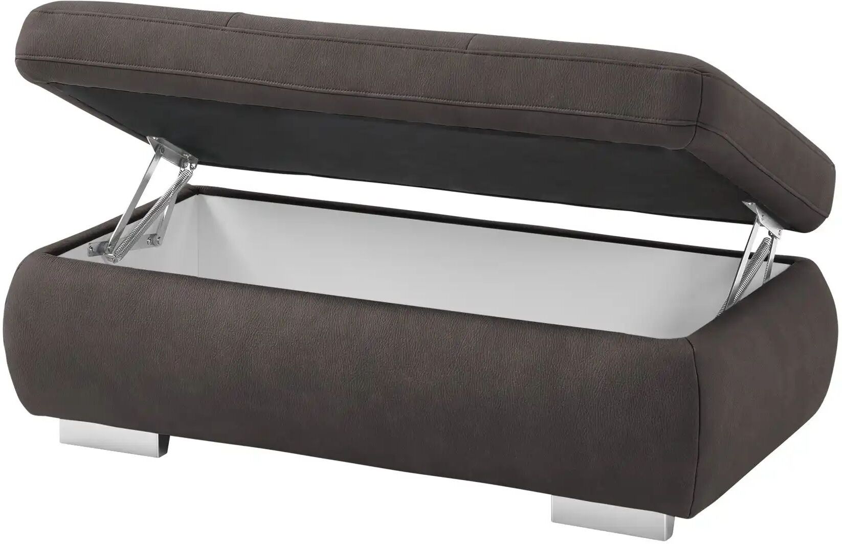 Lounge Collection XXL- Hocker  aufklappbar  Affair ¦ braun ¦ Maße (cm): B: 129