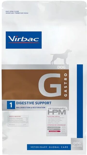 Virbac Veterinary HPM Canine Digestive Support G1 12 Kg