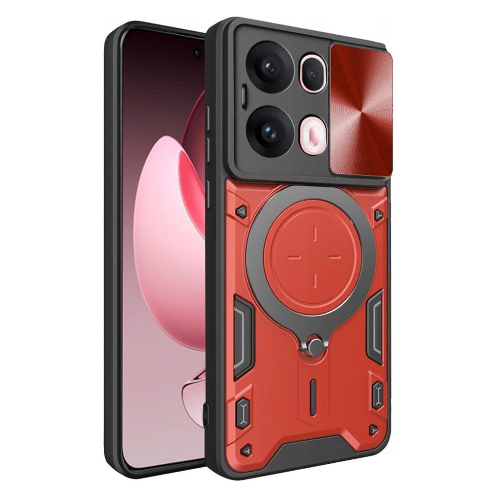 Techsuit - CamGuard Pro - Oppo Reno13 Pro - Red (Oppo Reno 13 Pro) (56365294)