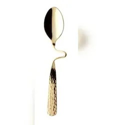 Villeroy & Boch Wave Caffè- Spoon Mokka- / Espressolöffel vergoldet 120mm