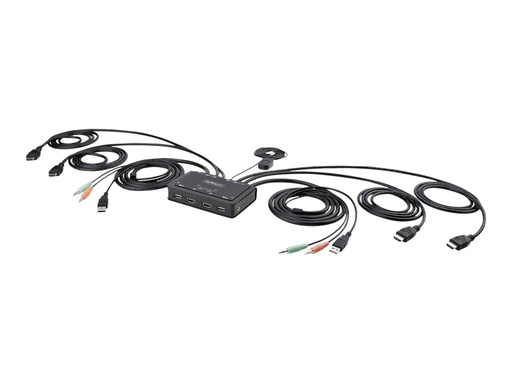StarTech.com 2-Port Dual Monitor HDMI KVM Switch (C2-DH46-UA2-CBL-KVM)