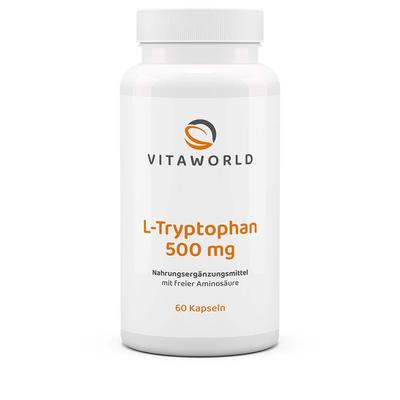 L-Tryptophan 500 mg Kapseln 60 St