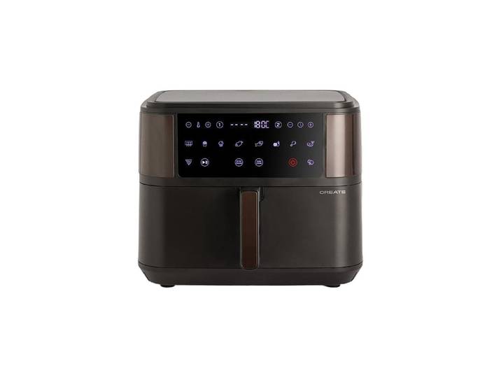 Heissluftfritteuse Create Fryer Air Dual 10 l , schwarz, Fritteusen, Heissluftfritteuse
