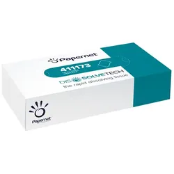 Papernet 2-lagig weiß 100er Box Kosmetiktücher, Zellstoff 2-lagig, samtweiche weiße Kosmetiktücher 100er Box