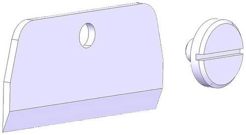 Weidmüller ERME MULTI-STRIPAX 9203070000 Abisolierzangen-Messer 2.5 bis 6mm² Passend für Marke (Zangen) Weidmüller 9202230000