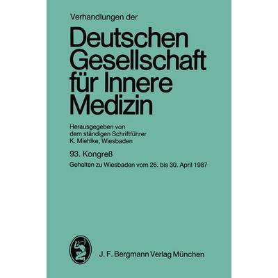 Kongreß, Taschenbuch von Klaus Miehlke, Bergmann, J F, 978-3-8070-0364-1