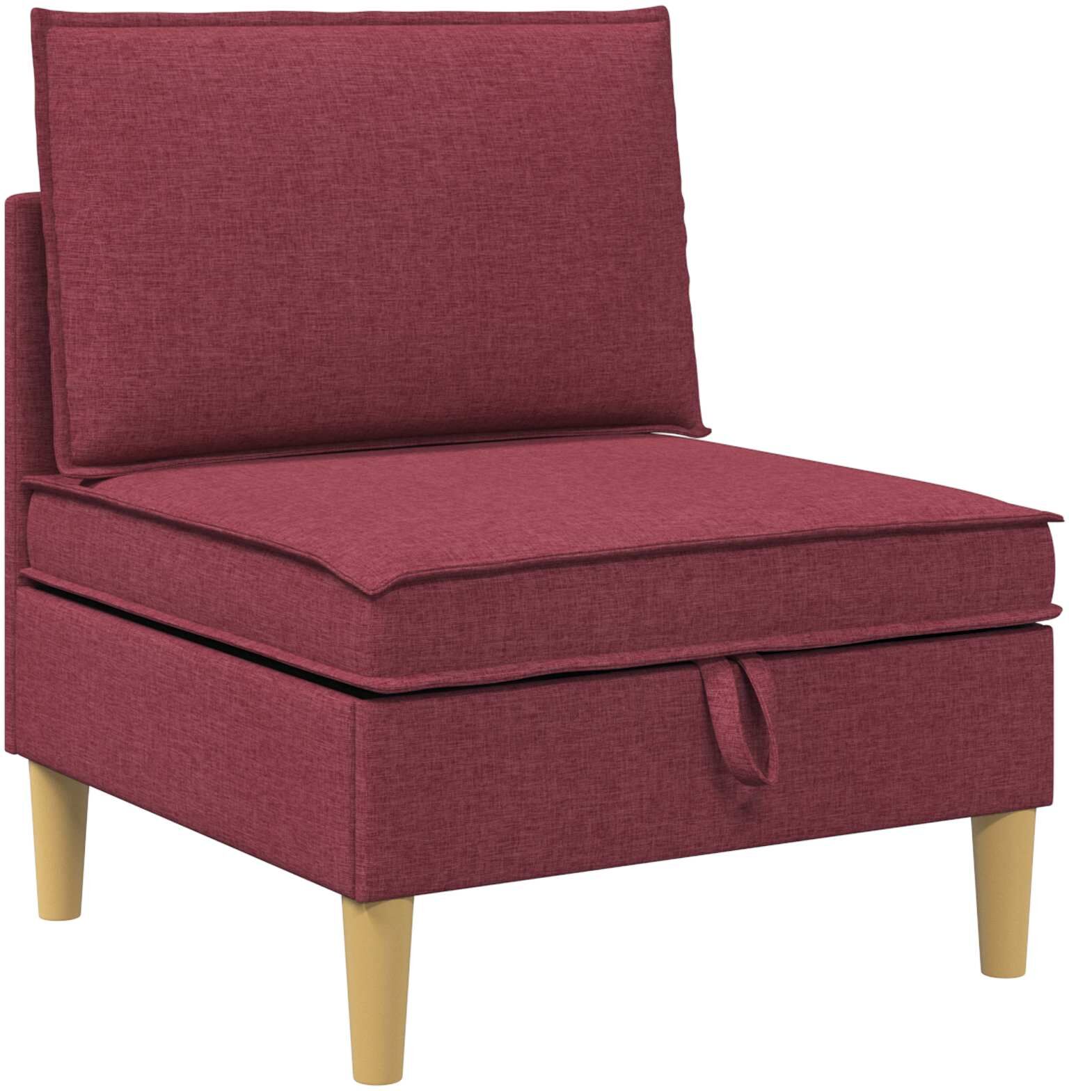 vidaXL Sofa avec rangement Tissu