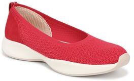 Women's Unity Skimmer Flat by Bzees for LifeStride in Fire Red (Size 7 1/2 M)