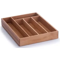 Zeller Besteckkasten »Bamboo« braun