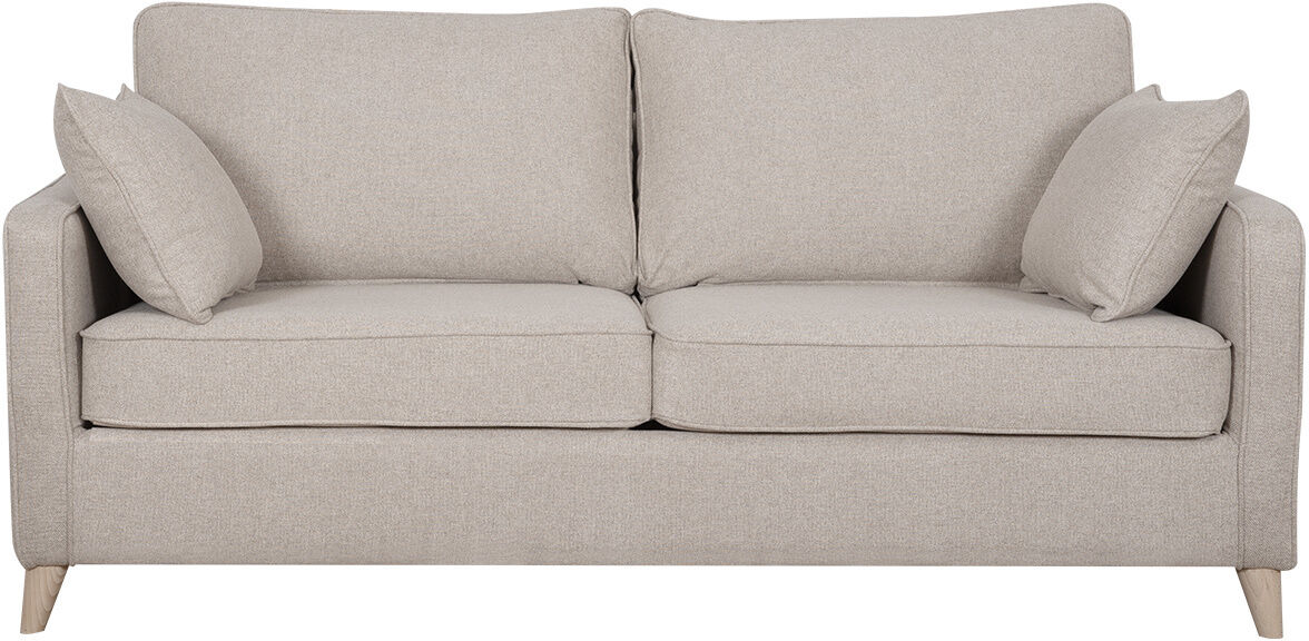 Miliboo Schlafsofa skandinavisch 3 Plätze naturbeige PAPEL