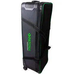 Patona Premium Rollkoffer 108cm für Stative Studioblitze LED-Leuchten Zubehör Fotoequipment (Fotokoffer), Kameratasche, Schwarz