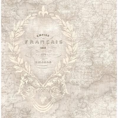 Seabrook Designs Neso Cameo Unpasted Wallpaper