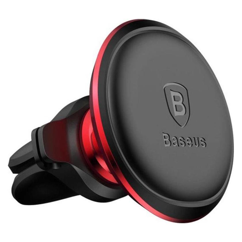 Baseus Car Mount Holder Magnetic Air Vent Red OS (AMI-BAS26059/BAS62702)