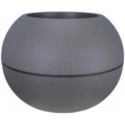 Riviera, Blumentopf, Blumentopf 814276 Grau rund Bold Ø 40 cm (40 x 39.60 cm)