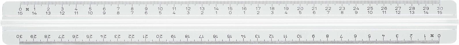 Möbius + Ruppert M + R Lineal 30 cm 13310000
