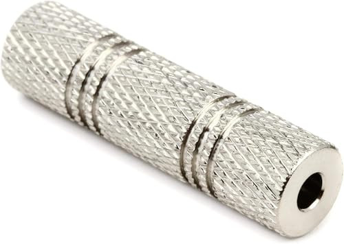 Hosa GMM-303 3,5 mm TRS naar 3,5 mm TRS-koppeling, zilver