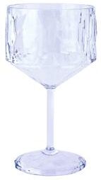 Vietri Superglass Blue Polycarbonate Gin Glass