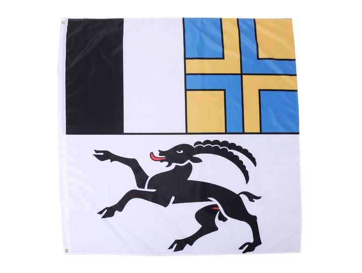 Kantonsflagge Graubünden 120 x 120 cm
