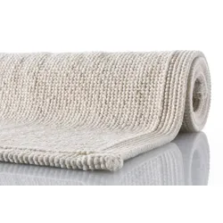 RHOMTUFT Badteppich PLAIN natur 70 cm x 120 cm