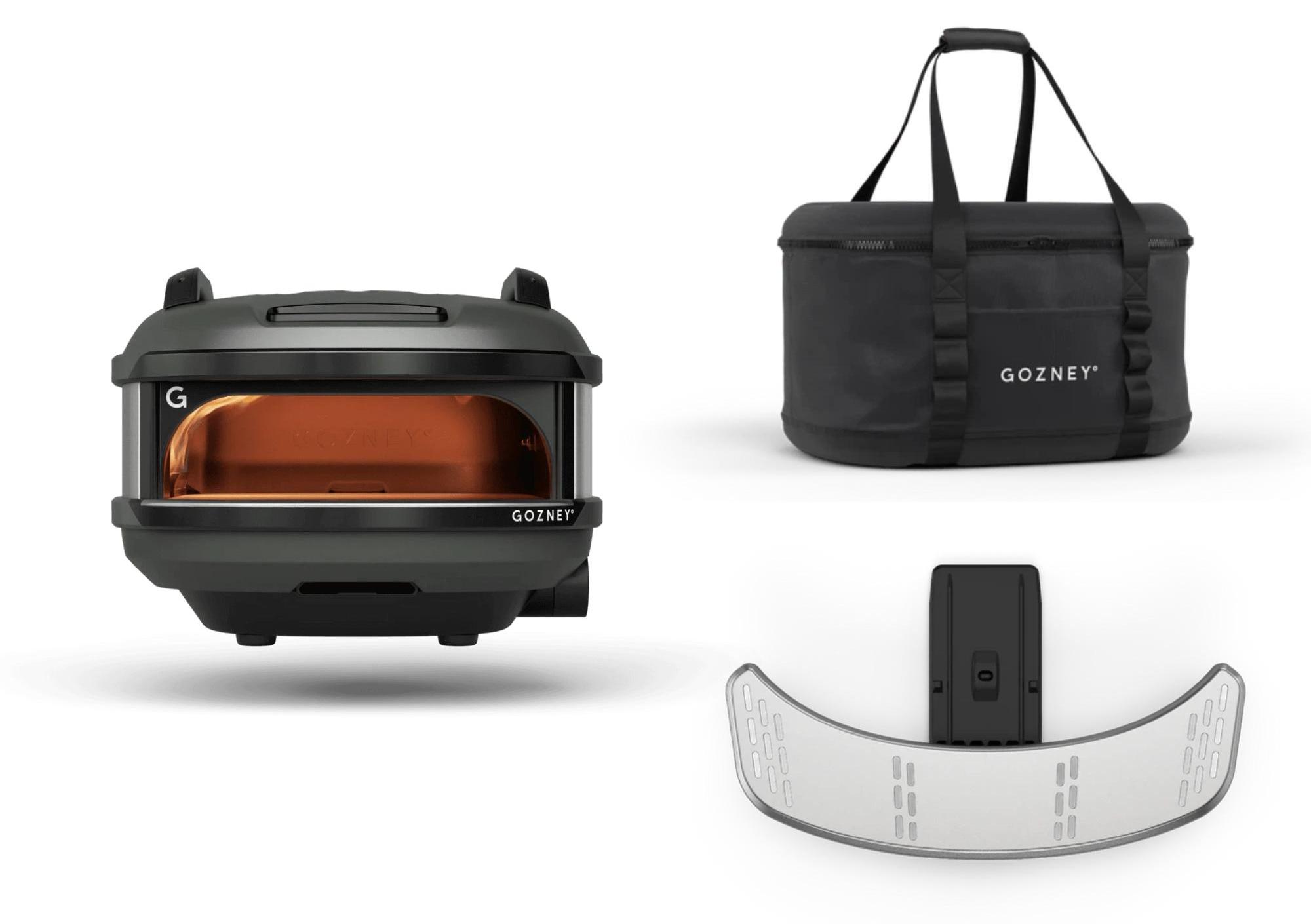 Gozney Tread Pizzaofen + Transporttasche + Frontablage Off Black