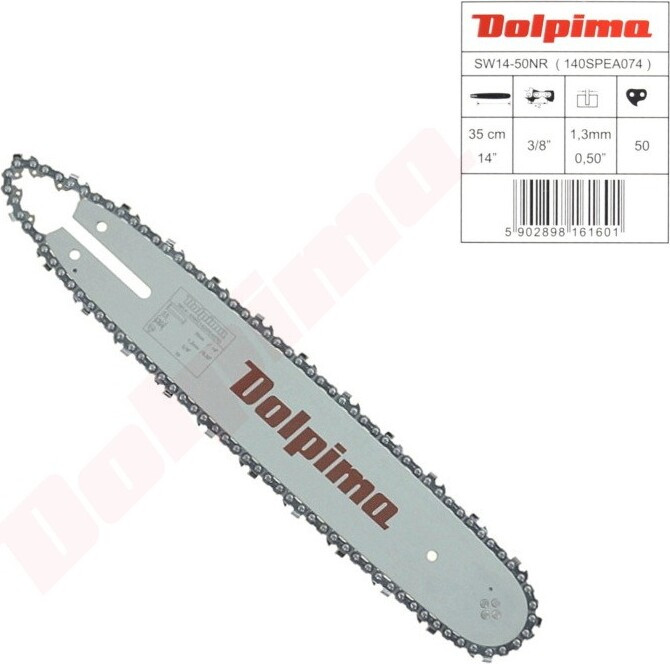Stihl Schwertgeleider Dolpima 3/8, 1,3 mm, 35 cm met ketting 50 TG voor MAGIQ Parts