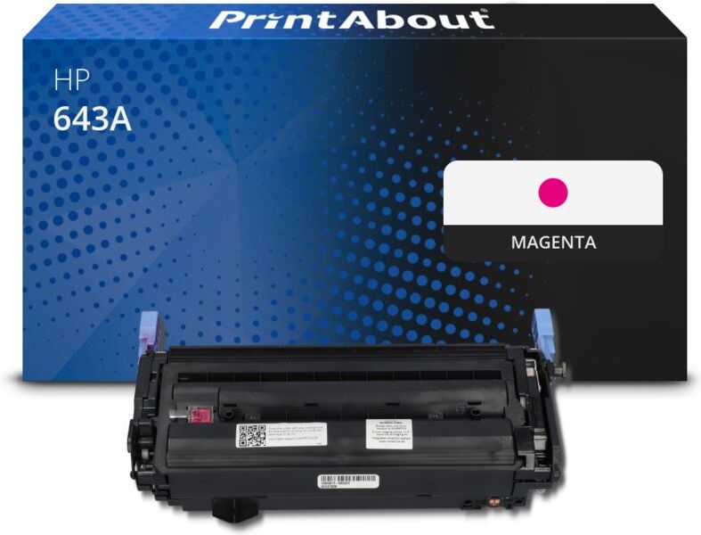 PrintAbout Toner kompatibel mit HP 643A (Q5953A) - Magenta