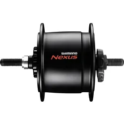 SHIMANO Nabendynamo NEXUS DH-C6000-1R Rollenbremse 6 Volt/1,5 Watt Schwarz