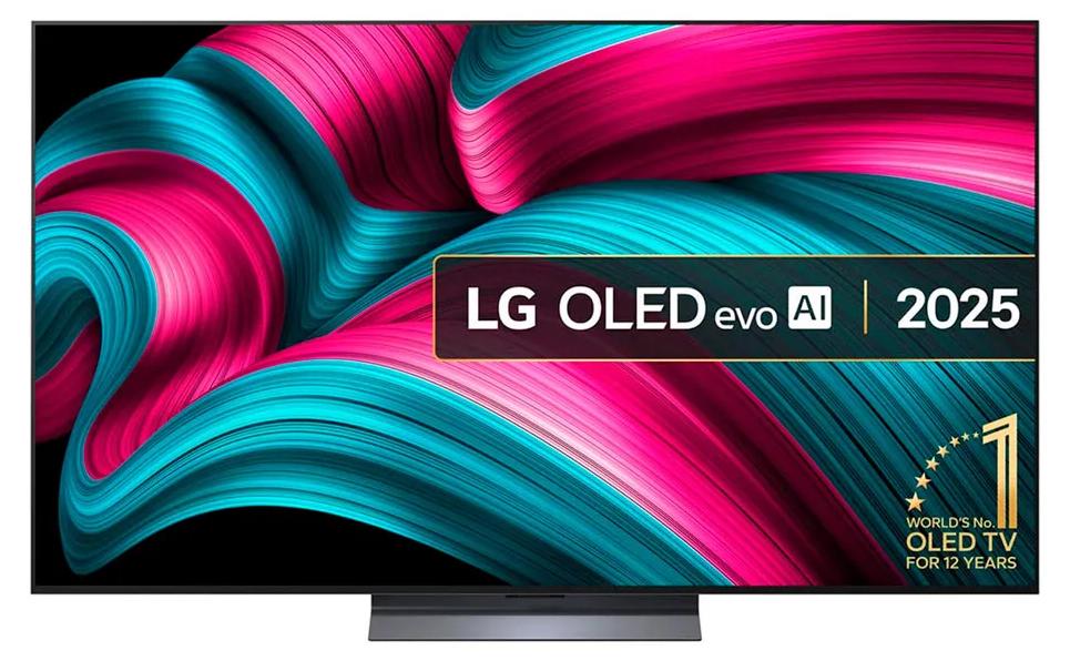 LG OLED evo AI OLED65C54LA, 165,1 cm (65"), 3840 x 2160 Pixel, OLED evo, Smart-TV, WLAN, Schwarz