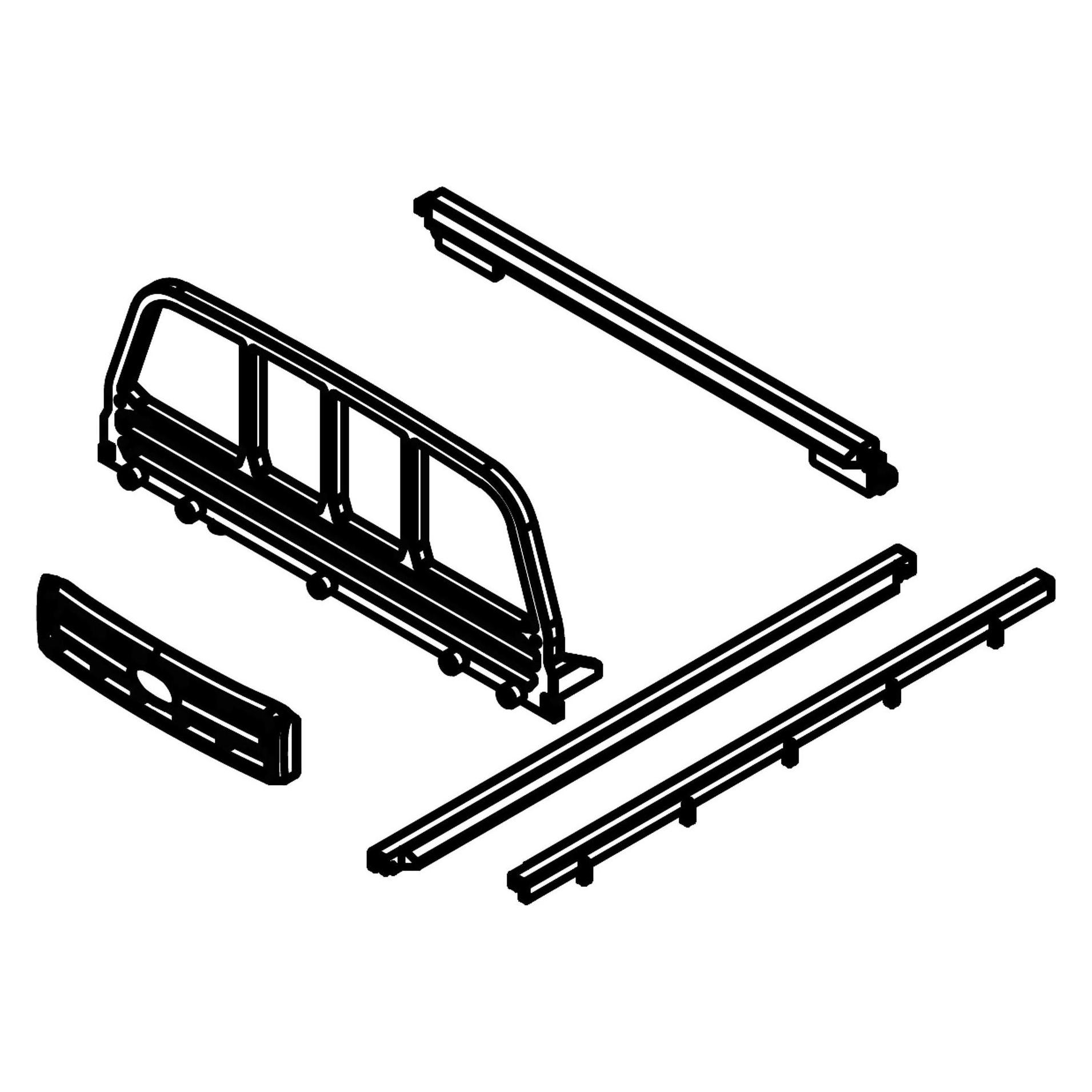 Amewi Karosserieteile Set 1 RCX10 (021-17223024)
