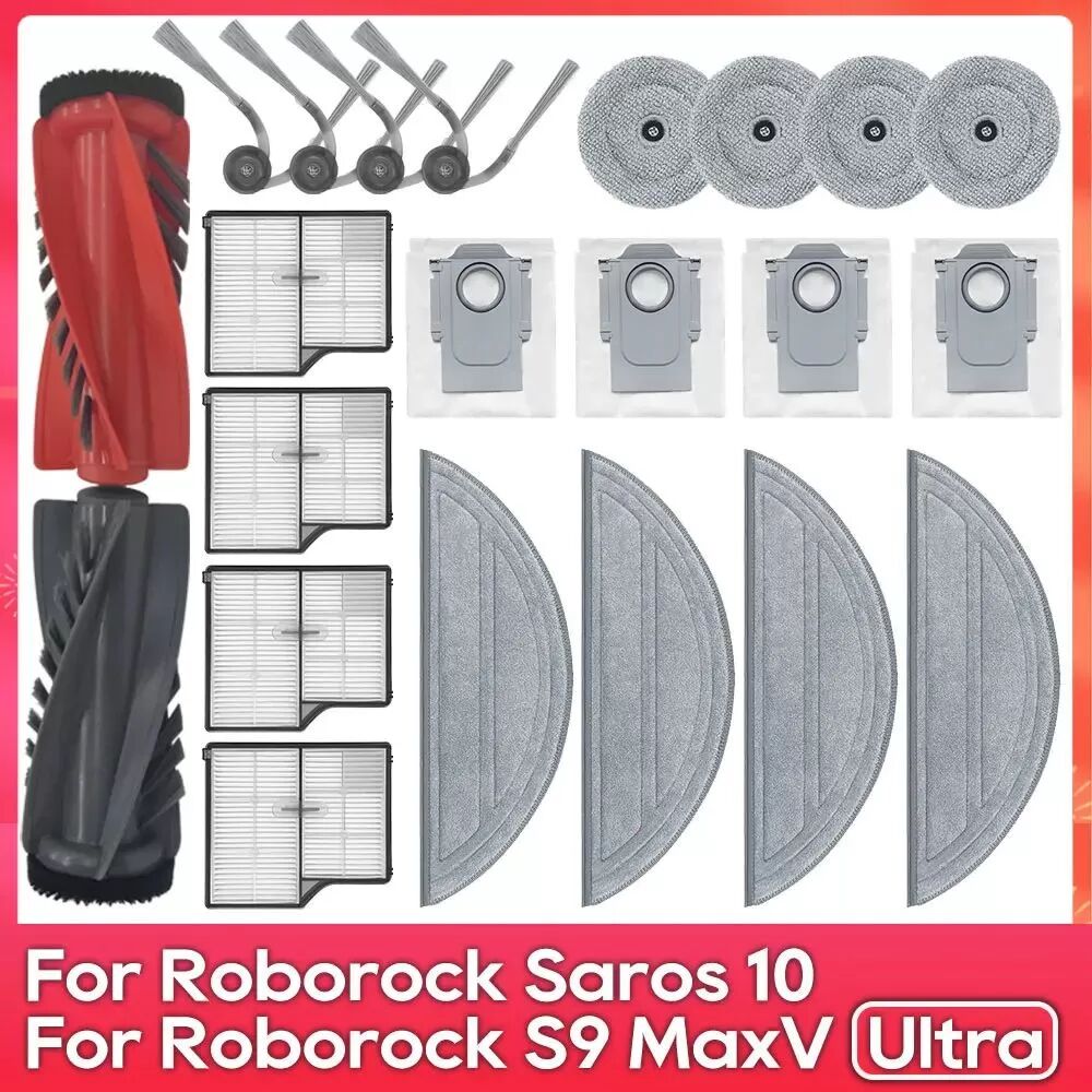 INF Kit de remplacement Roborock Saros 10/S9 MaxV Ultra