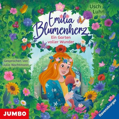 Emilia Blumenherz. Ein Garten voller Wunder (Band 2) - Usch Luhn, Audio, 4029759199342