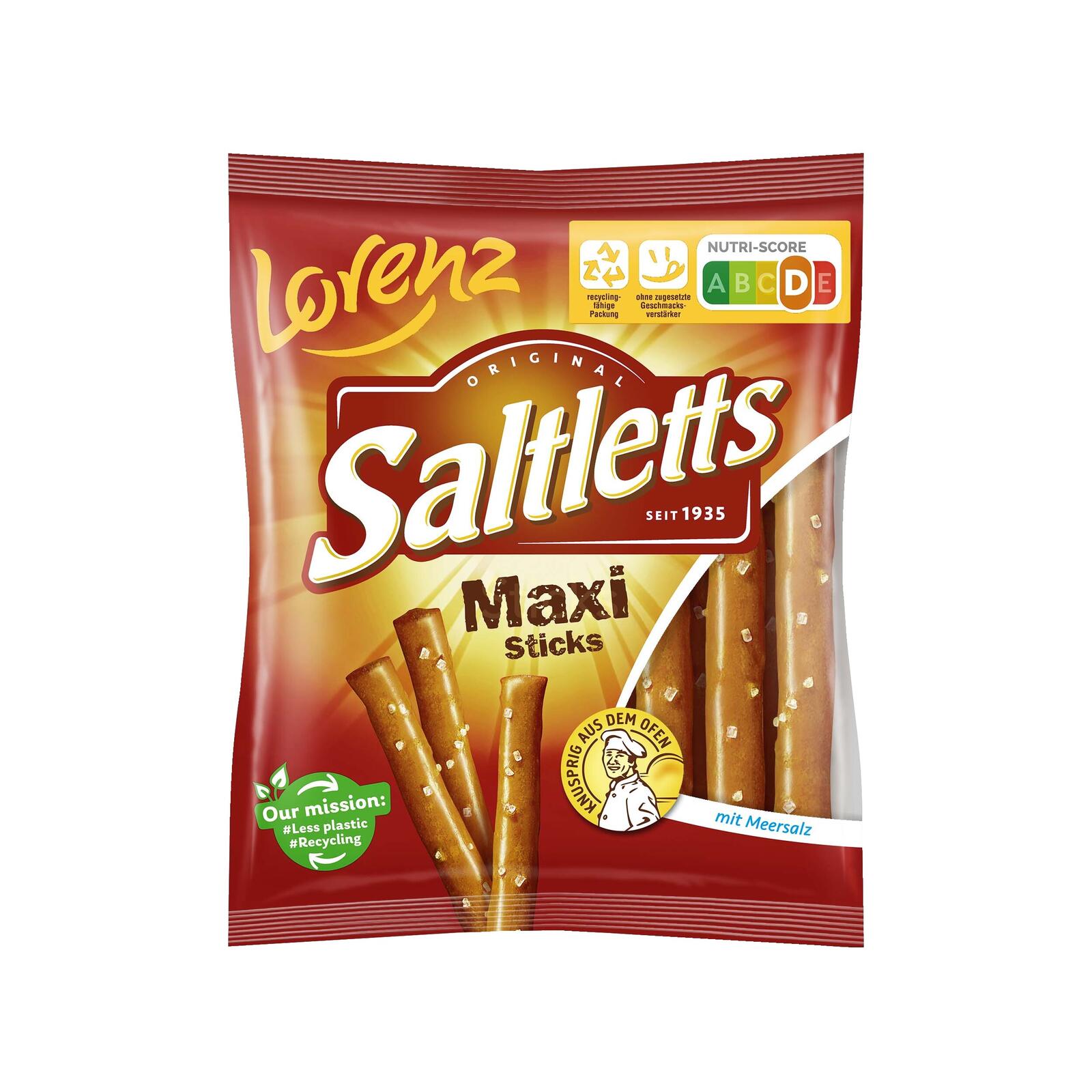 Saltletts Maxi Sticks Salzstangen 125,0 g 67793