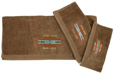 Paseo Road by Hiend Accents Mesa Towel Set, Mocha, 3PC