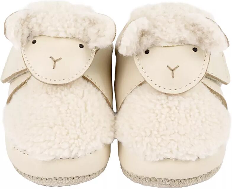 Donsje Amsterdam - Schuhe, Schuhe Lamm Baby Sheep Design Schuhe, 12-18M, Beige