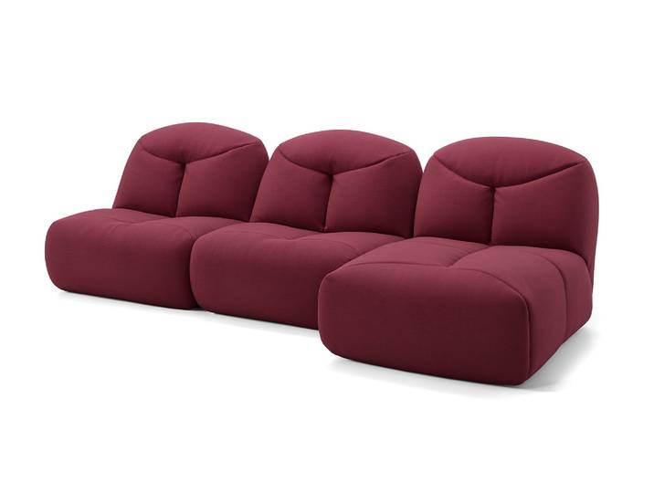 Leder Ecksofa MOLISE Designcouch Sofa