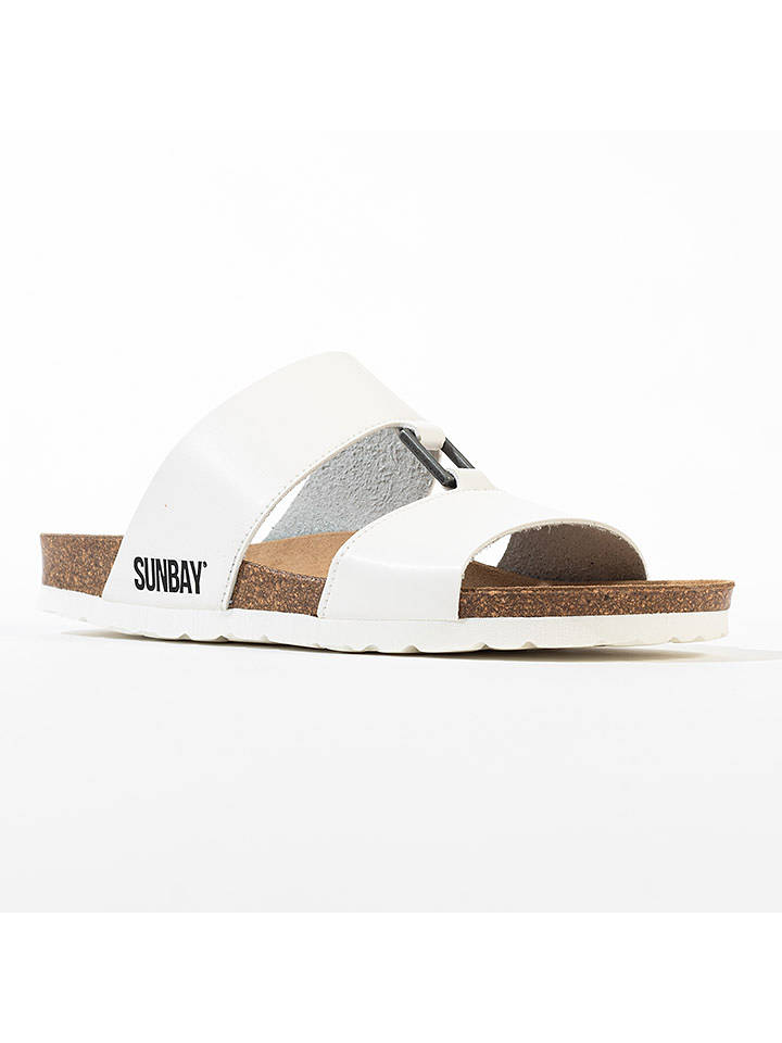 Sunbay Pantoletten "Vero" in Weiß - 38