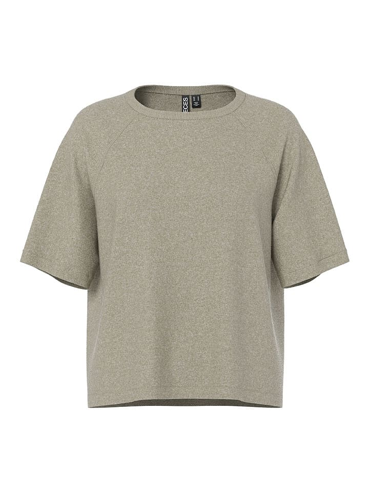Pieces Shirt "Bree" in Beige - M