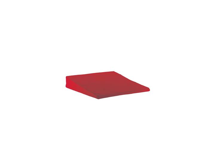 Keilkissen Sundo 37 x 37 cm , rot, B:37cm L:37cm, Funktionskissen, Keilkissen