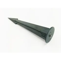 Deko-Light Erdspieß für Outdoor Serie COLT, Versionen 4 / 8W, M5-Gewinde, 17cm, Aluminium, Schwarzgrau D-930426