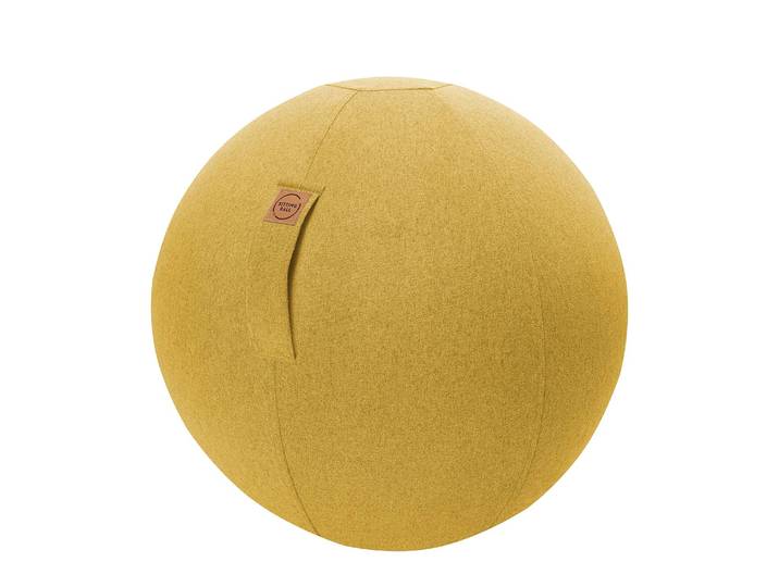 Sitzball Felt Ø 65cm Gelb/Safrangelb