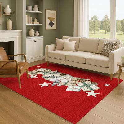 Addison Rugs Premium Washable Super Soft Christmas Presents Mayfield Rug