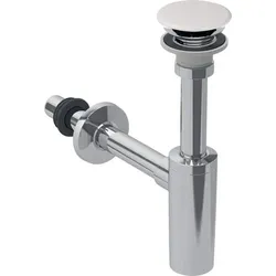 Geberit Waschbeckenablauf für Geberit ONE, Siphon, Ventilabdeckung u. Manschette, Abgang horizontal, 151.019.01.1