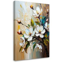 LEINWANDBILD Blumen 60x90cm