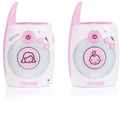 Chipolino Babyphone Astro, 300 m Reichweite, Zweiwege-Kommunikation, USB Adapter rosa