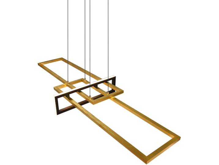Pendellampe Cecile - Farbe: messing matt - LED - Material: Metall- LED Energiesparlampe