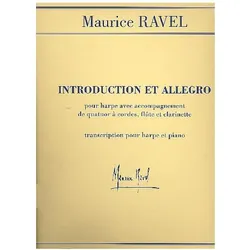Introduction et allegro pour 2 pianos, Fachbücher von Maurice Ravel