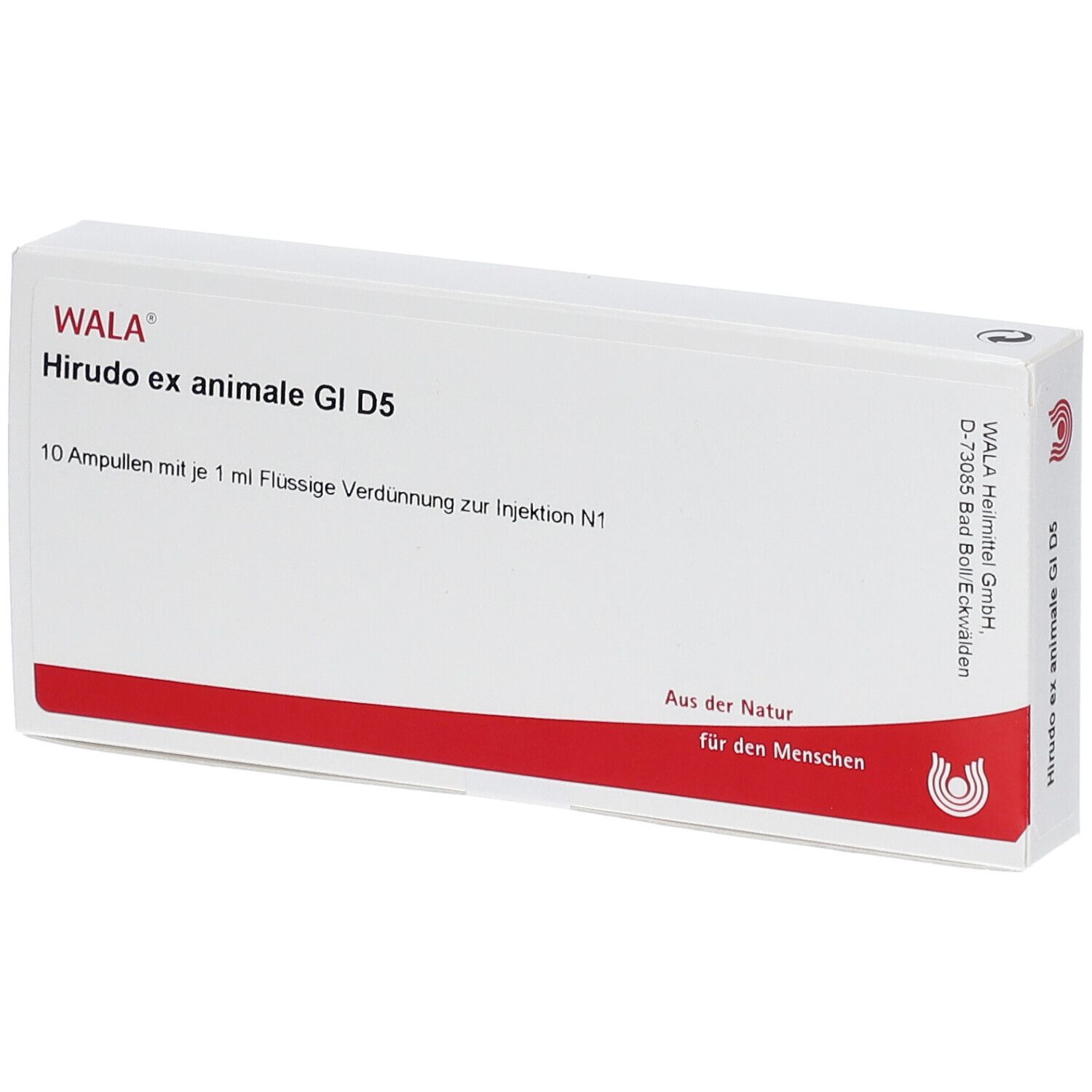 Hirudo EX animale GL D 5 Ampullen 10x1 ml
