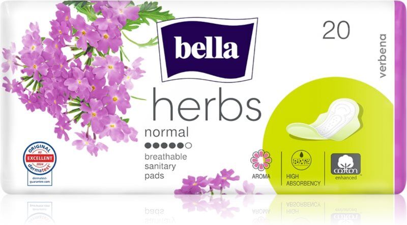BELLA Herbs Verbena serviettes hygiéniques 20 pcs