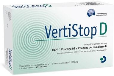 Difass Vertistop D 20cpr 1100mg