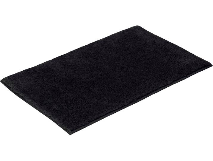 Badematte VOSSEN Timeless , schwarz, H:10mm, Polyacryl, Badematten, Badematte